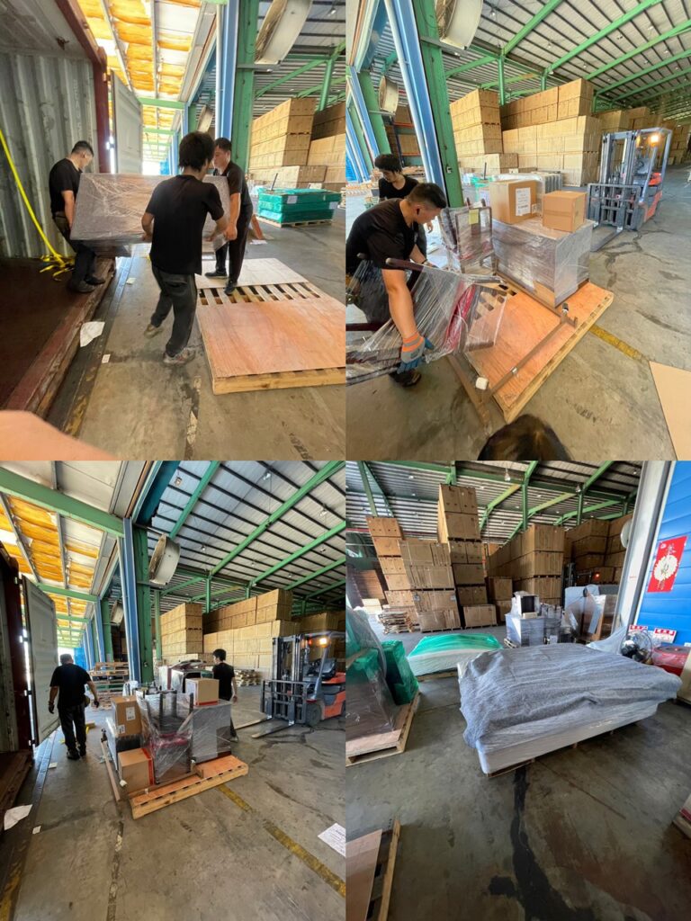 美國20呎貨櫃運費美金2500搬家寄行李到台灣台北